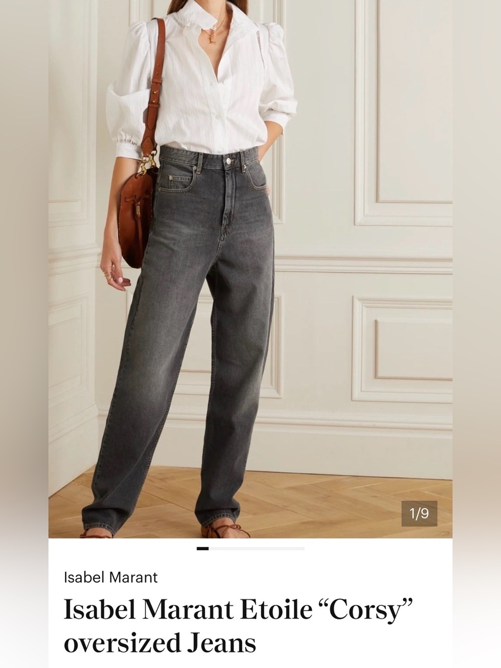 Isabel Marant women’s Black Washed corsy Jean - Picture 2 of 6